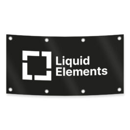 Závesný banner Liquid Elements 200x100cm