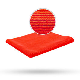 Mikrovláknová utierka Polish Towel Red 40x40cm 400GSM